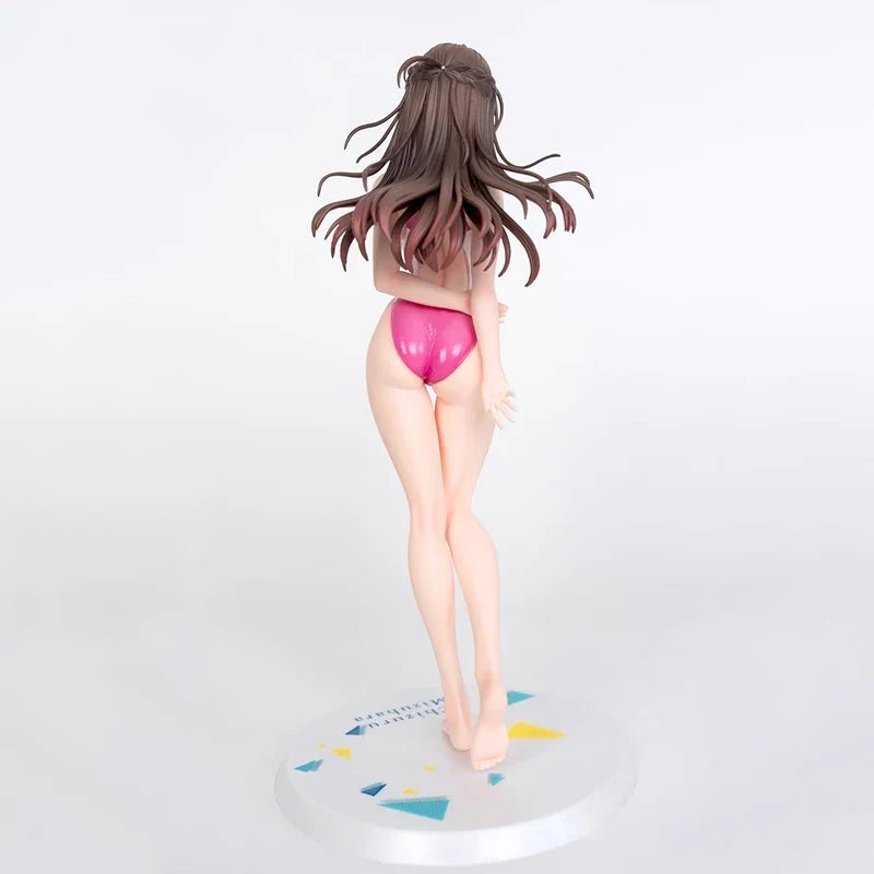 25cm Rent-A-Girlfriend Sexy Anime Figure Chizuru Mizuhara Swimwear Action Figure Chizuru Ichinose Figurine Model Doll Toys Gift