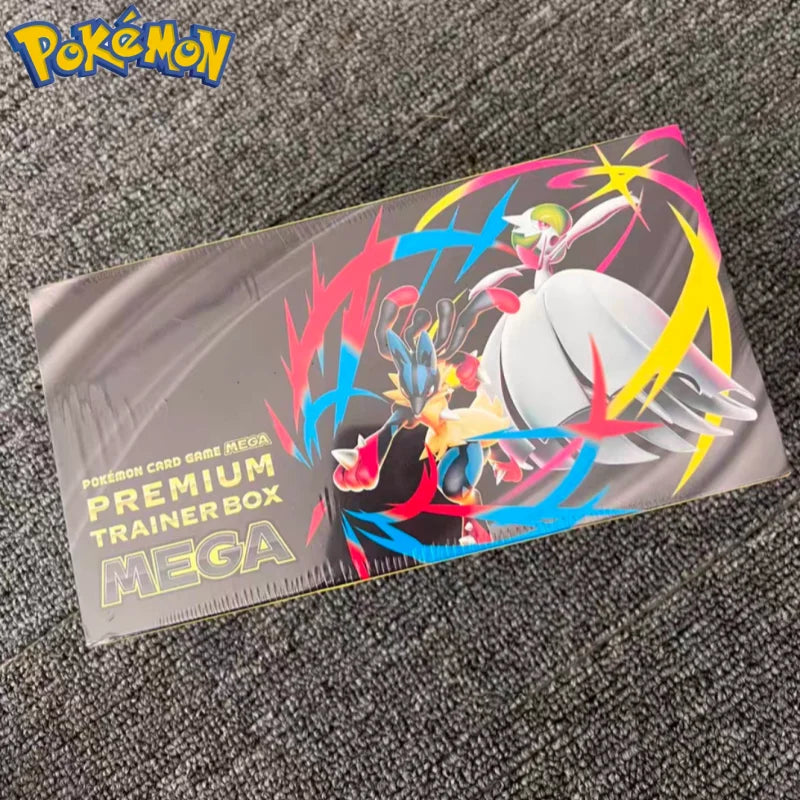 Original Pokemon Cards Mega Evolution Supplement Pack Whole Box Lilyai Collection Ideal Birthday Gift Collection Card Toy