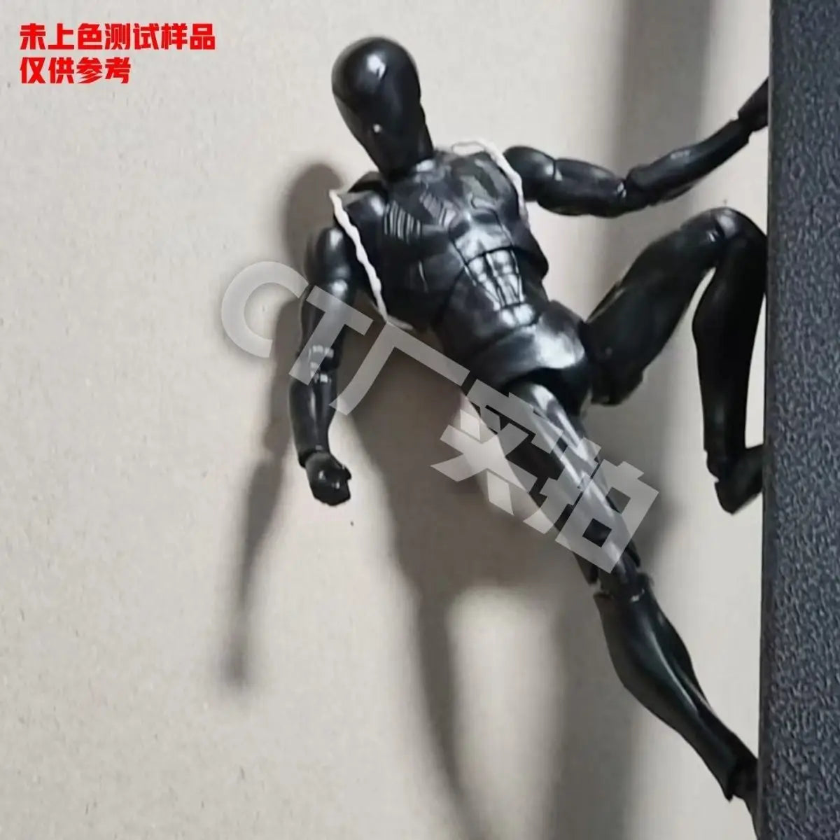 CT 1/12 The Amazing Spider-Man MAFEX 147 S.H.Figuarts Spider Man Venom symbiotic Black Suit Anime  Action Figures 6" Model Toy