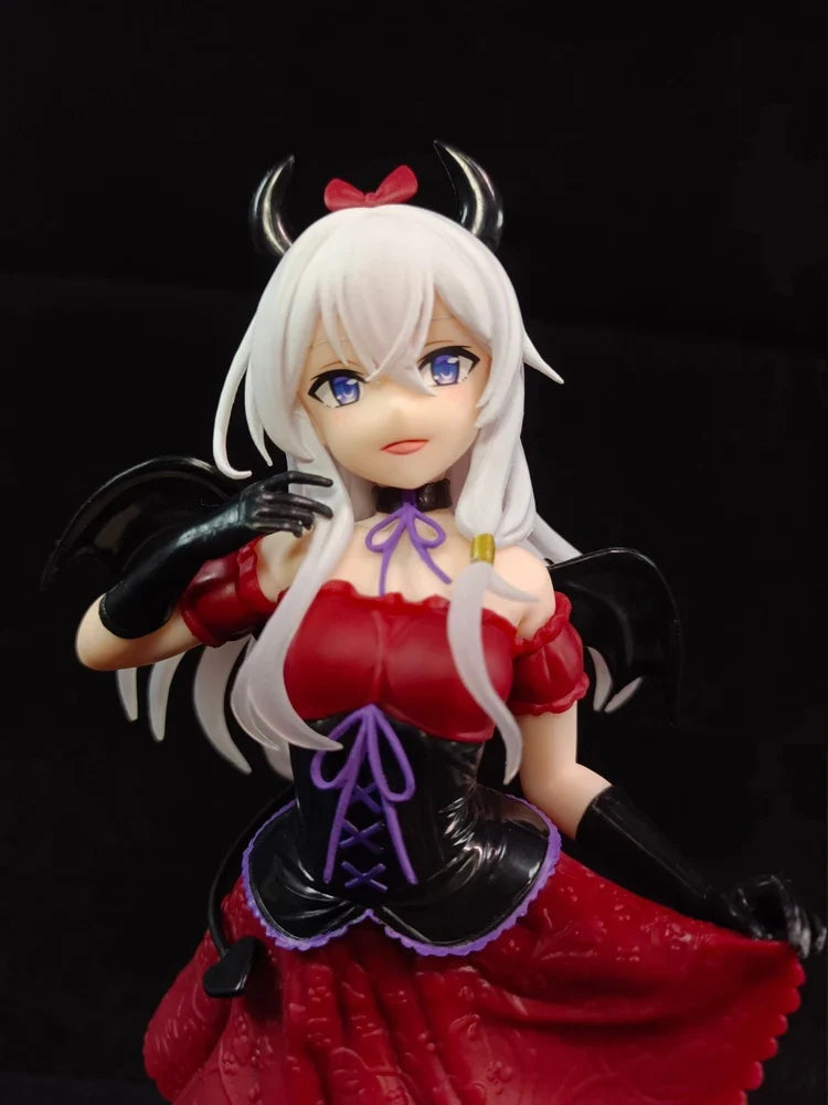 New In Stock Genuine Taito Coreful Wandering Witch: The Journey Of Elaina 18cm  Little Demon Ver. ~ Renewal Figurine Cute Model