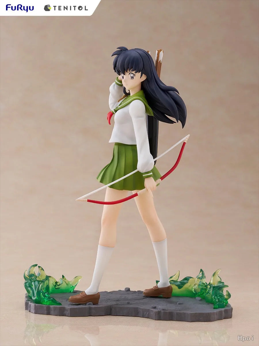 【FS】Original FuRyu TENITOL Inuyasha Higurashi Kagome Figure Model Gift Collection
