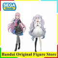 Original SEGA Hatsune Miku Kagamine Len Rin Megurine Luka MEIKO KAITO Anime Figure Toys Desktop×Decorate Collections PVC Model