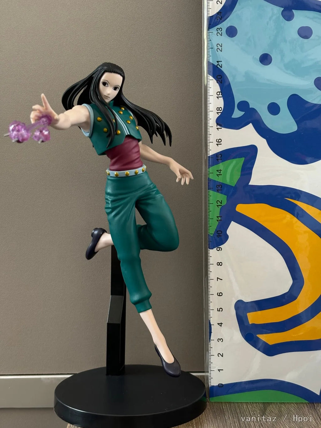 Anime HUNTER×HUNTER VIBRATION STARS Figure Chrollo Lucilfer Action Figure PVC Toys Gift Collection Hobbies Dolls Desk Decoration