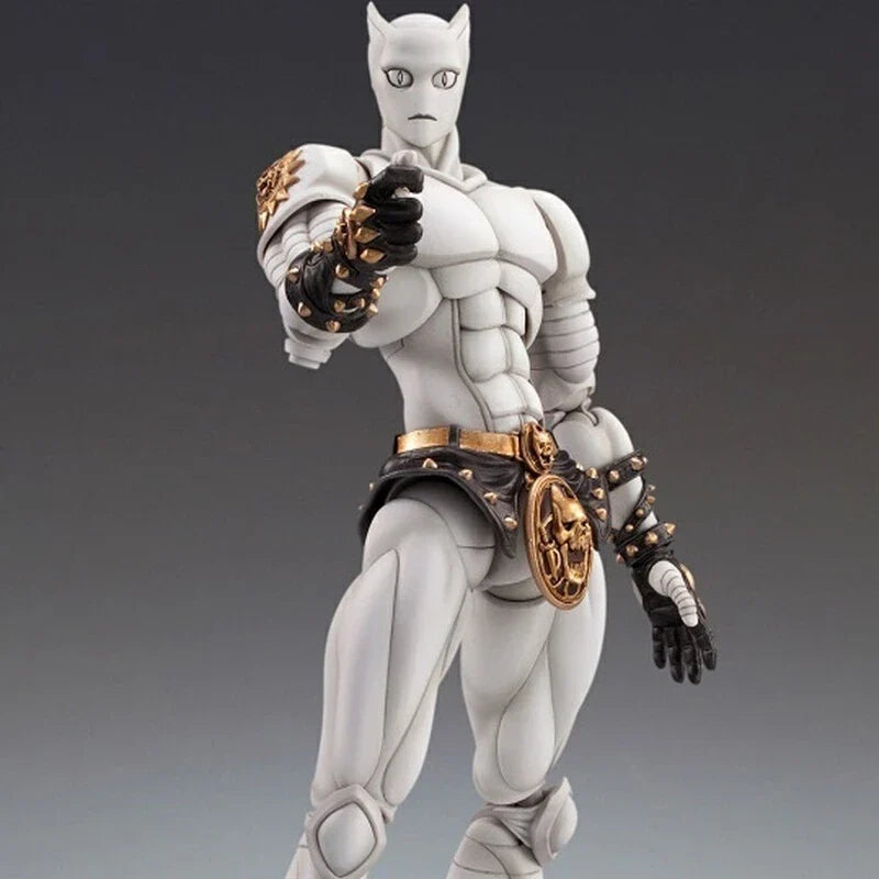 Jojo'S Bizarre Adventure Jojo Kira Yoshikage Killerqueen Anime Action Figurines Fashion Desktop Ornament Boy Toy Surprise Gifts