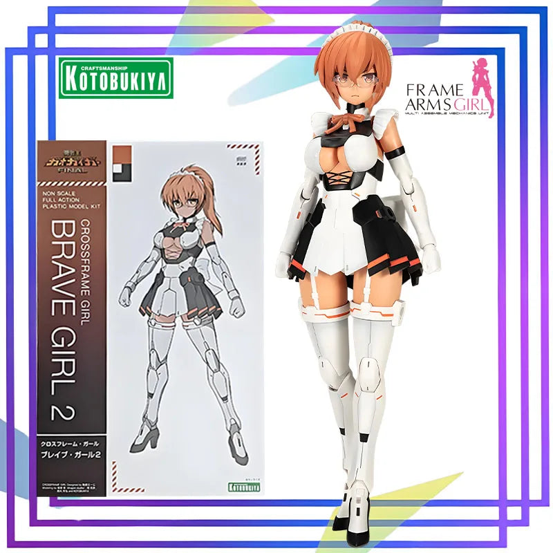 Kotobukiya Original Frame Arms Girl Series《Boundary-Breaking Girls:Brave Girls 2》Action Figure Assembly Model Toys Collectible