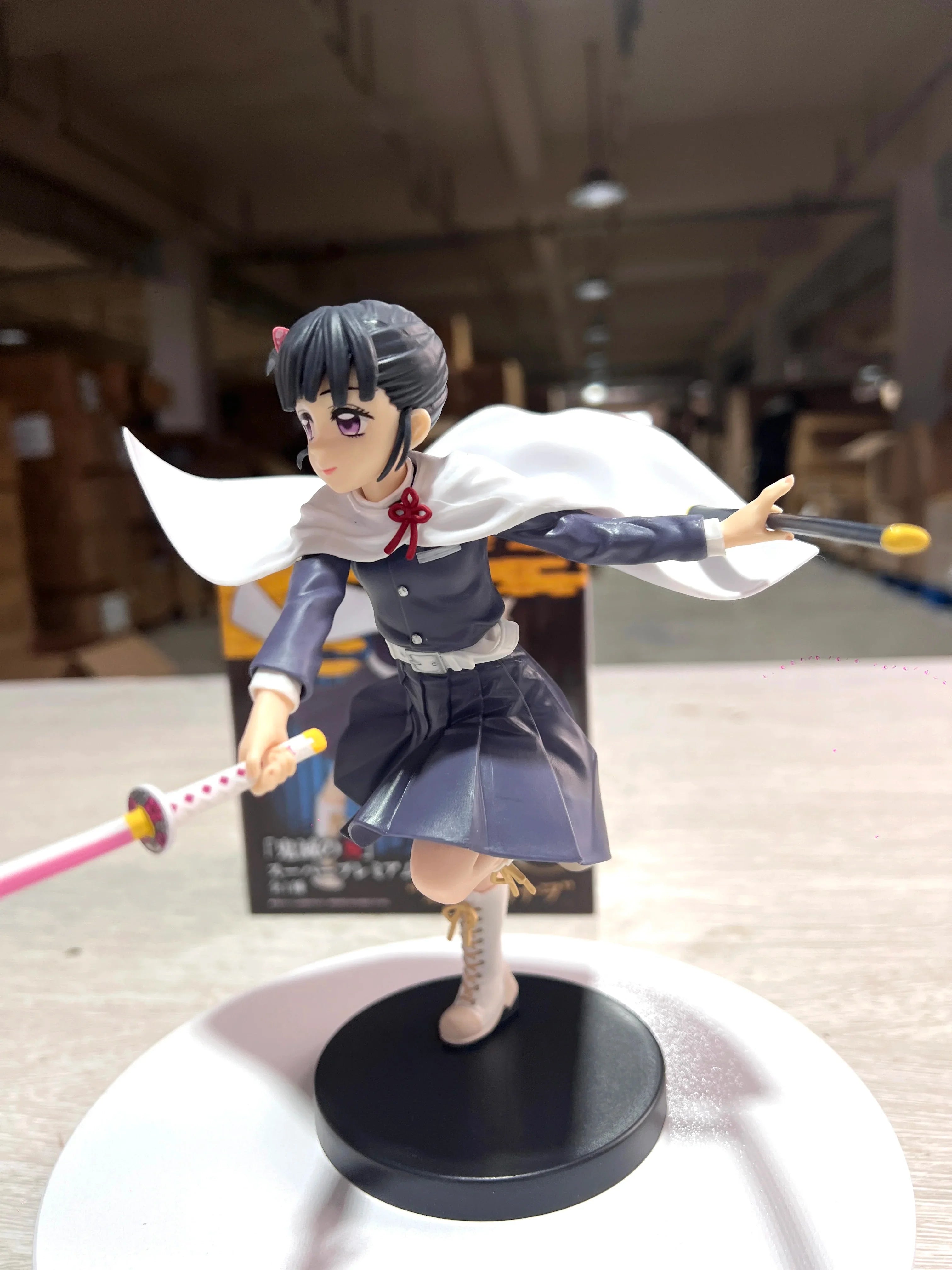 In Stock Original Genuine SEGA Demon Slayer: Kimetsu No Yaiba Tsuyuri Kanao 17CM PVC Action Figure Model Gifts Collections Doll