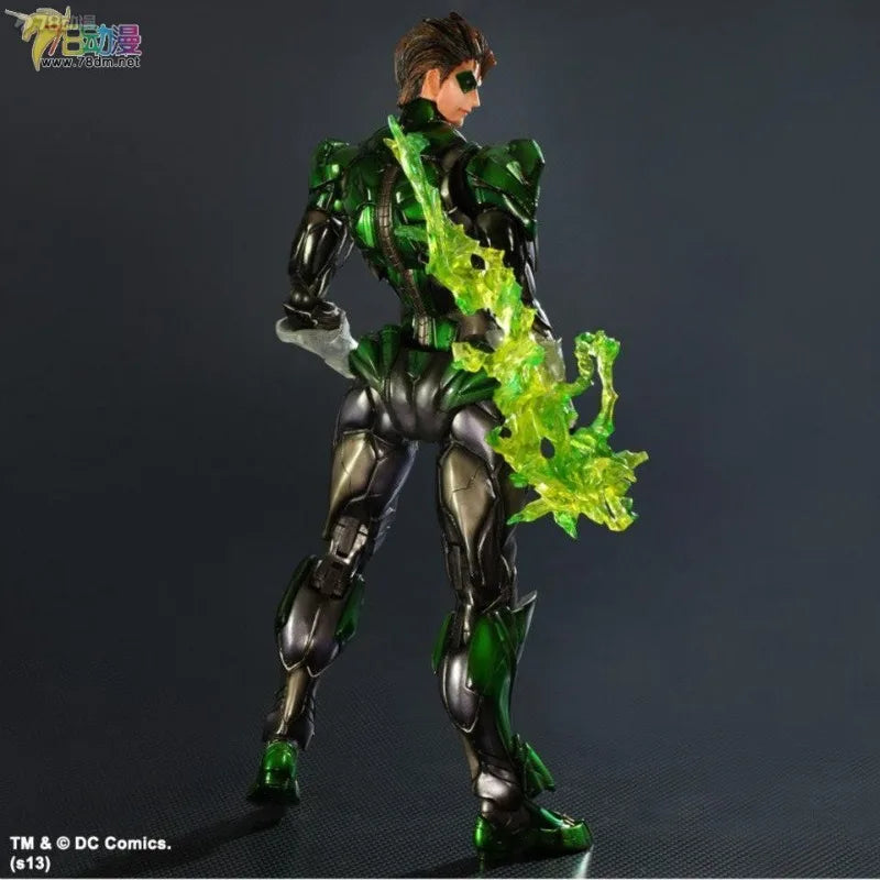 SQEX Original PlayArts Changes Action Figure Series DC Comics Green Lantern Anime Action Figure Model Toys Model Gifts for Boys