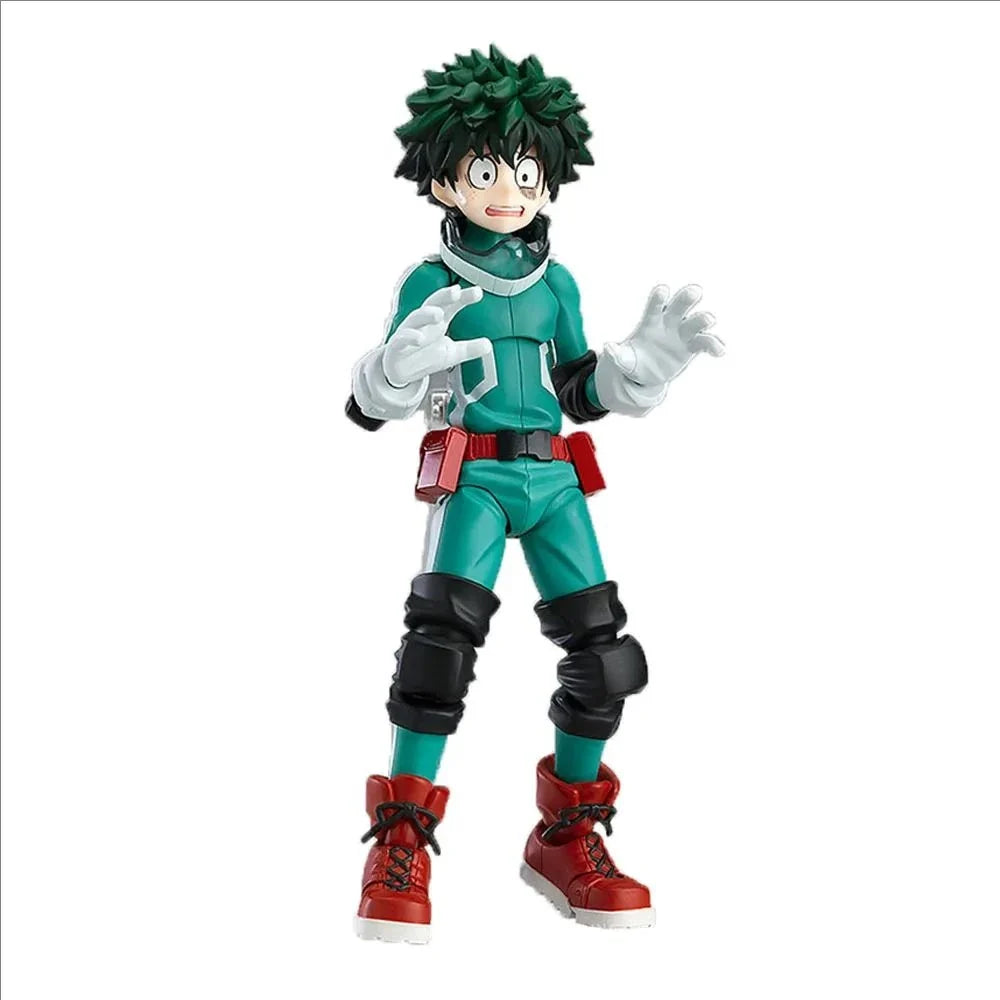 15cm Anime My Hero Academia Figure Midoriya Izuku Action Figure Figma 323 Pbv Model Deku Statue Collectible Desk Ornaments Toy
