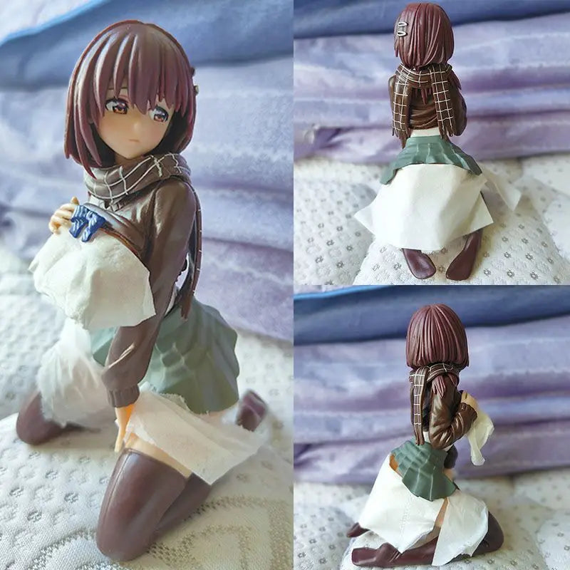 Domestic In Stock  Jk Female High School Student Momotaro Anime Beautiful Girl Figurine Model Chassis Ornament