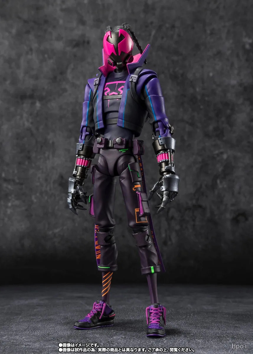 【Auf Lager】Original BANDAI SPIRITS S.H.Figuarts SPIDER-VERSE TEIL EINS Miles Morales Figuren Animationen Ornamente