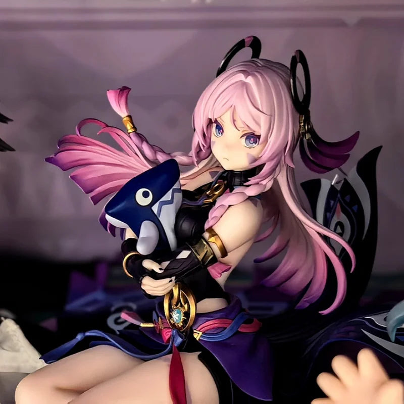 [in Stock] Genshin Impact Anime Toy Citlali Obsidian Granny Figurine Model Collection Decoration Ornament Gift
