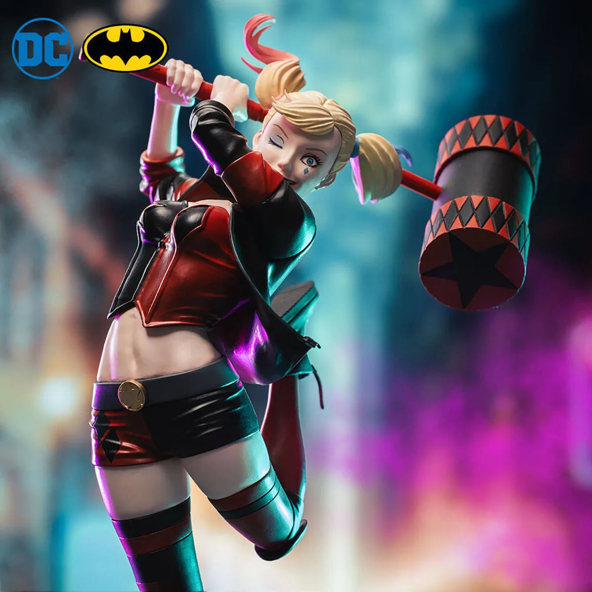 100% Original in Stock SEGA ACT/CUT Premium Figure Batman Harley Quinn Anime Figure Action Figure Collection Series Model Toys
