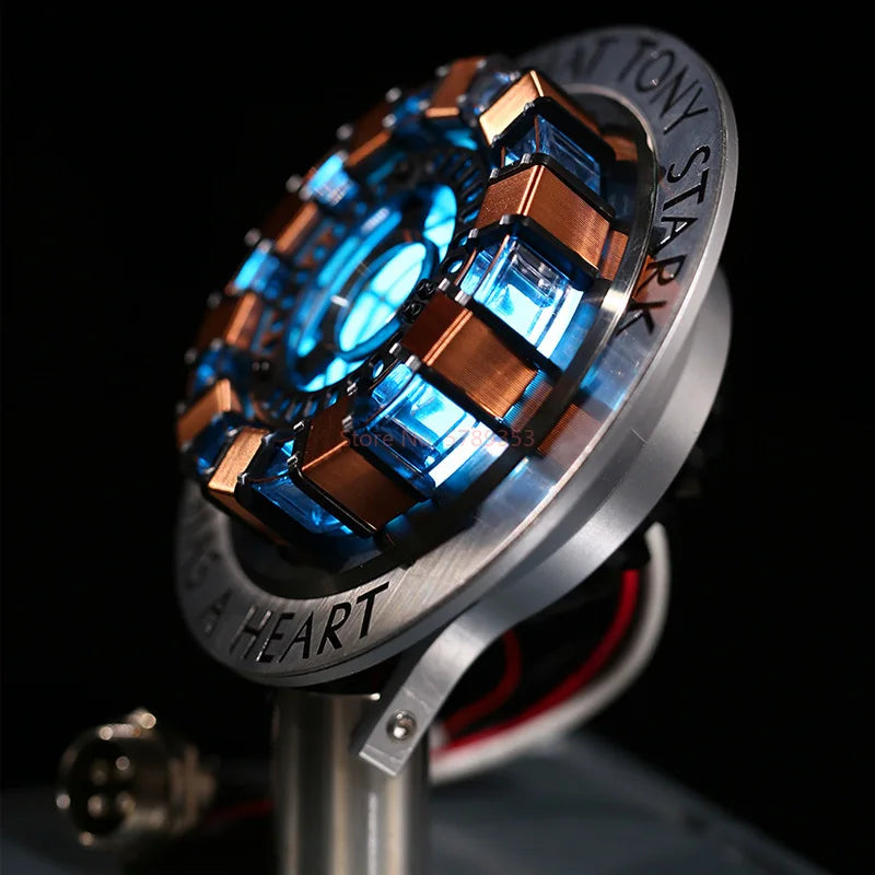 Disney Co - Branded First Generation Avengers Iron Man Mk1 Iron Man Reactor Chest Light 1:1 Ark Electromagnetic Core Ornaments