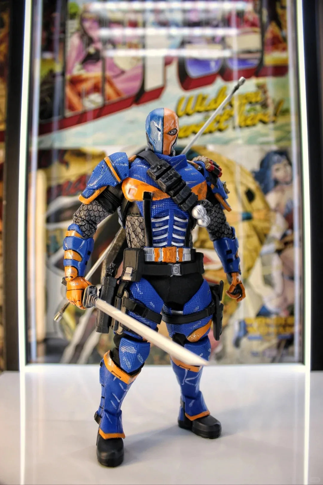 In Stock Mixmax Deathstroke 1/12 Scale Action Figures 6 inchAnime Character Slade Joseph Wilson Terminator Model Toys Collection