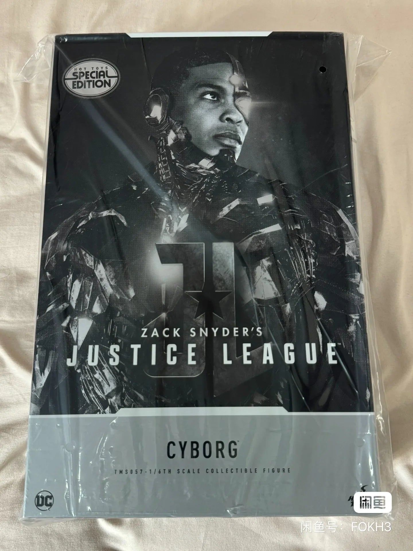 Action Figure Collectible Figure Hot Toys 1/6 Tms057 Zack Snyder's Justice League Cyborg Victor Stone Movie Toy Gift In Stock
