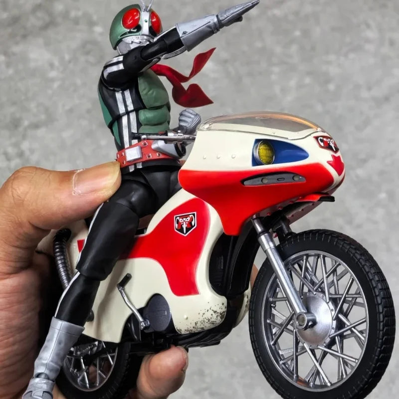 Bandai Shf Kamen Rider New No. 1 Edition New Cyclone And Showa Rider Action Figure Model Collectible Toys In Stock