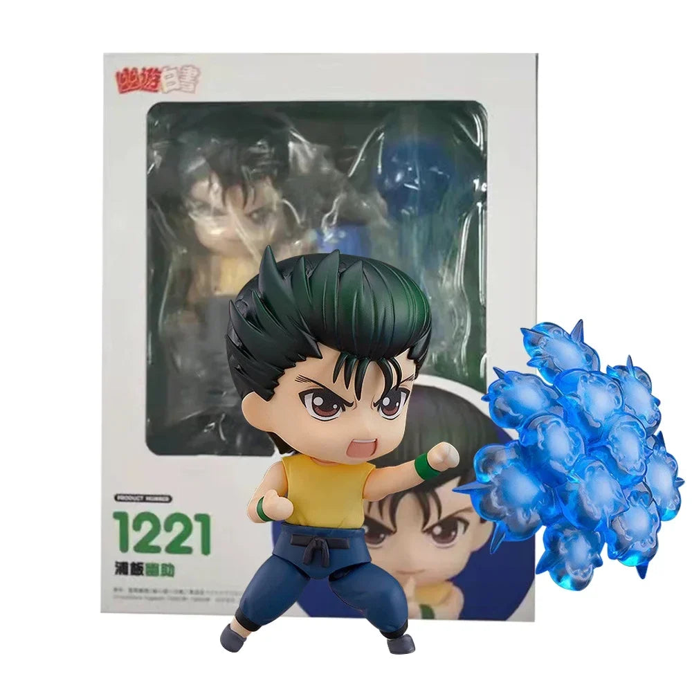 23cm ARTFX J YuYu Hakusho Hiei Anime Figure Youko Kurama/Yusuke Urameshi/Shuichi Minamino Action Figure Gk Model Doll Toys Gifts