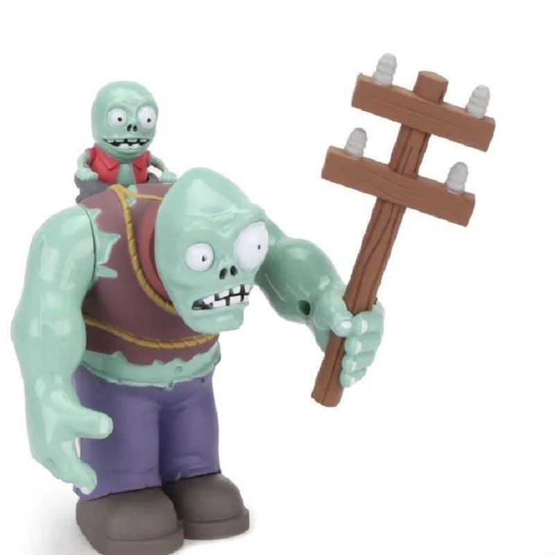 Anime Figures Plants vs. Zombies Toys Giant Zombie Surfing Zombies Crazy Dave Game Model PVZ Dolls for Children Christmas Gifts