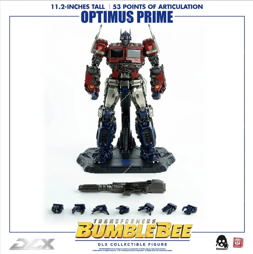 Original ThreeZero 3A G1 MDLX Transformation DLX T6 OP Prime 53 Points of Articulation High Quality Action Figure with Box