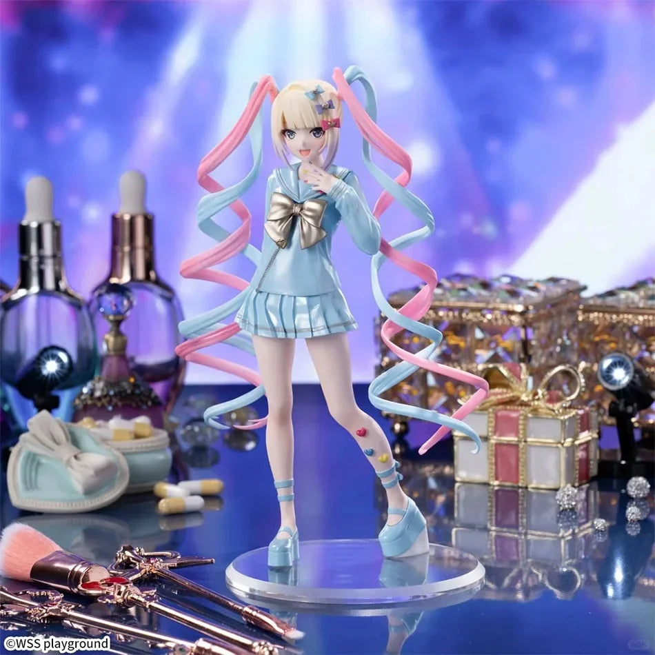 2 Style Needy Girl Overdose Anime Figure Luminasta KAngel Action Figures Virtual Uploader PVC Collection Model Ornaments Gifts