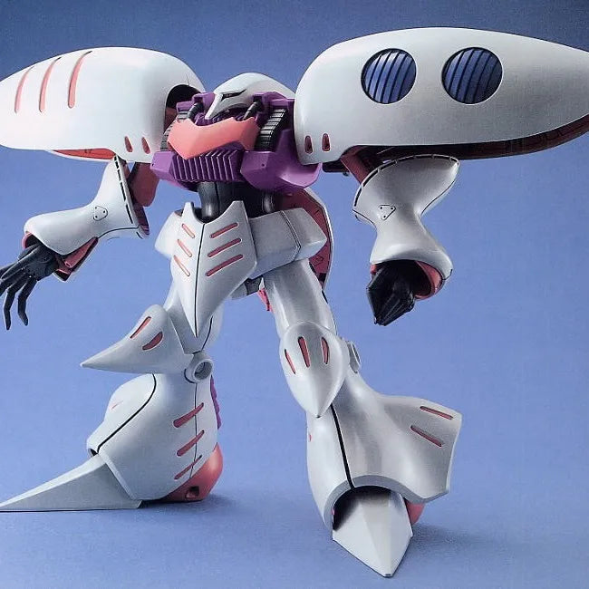 In Stock Original Bandai Gundam Mg 1/100 White Qubeley Amx-004 Haman Assembly Model Collectible Action Figure Model Toys Gifts