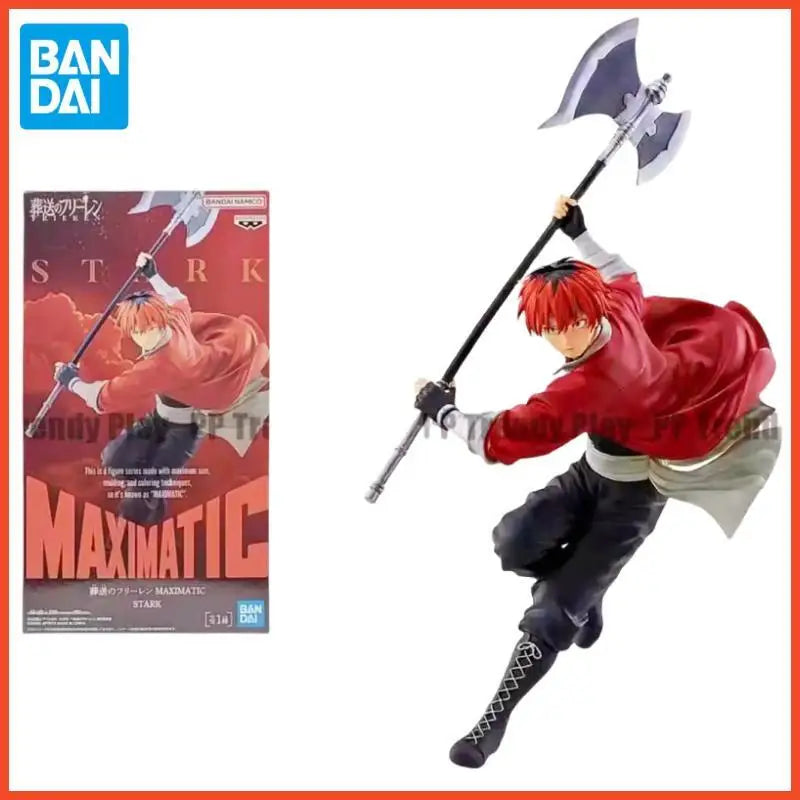 Original In Stock Bandai Banpresto Maximatic Frieren Beyond Journey'S End Stark Anime Figures Model Ornament Toys Boys Gifts