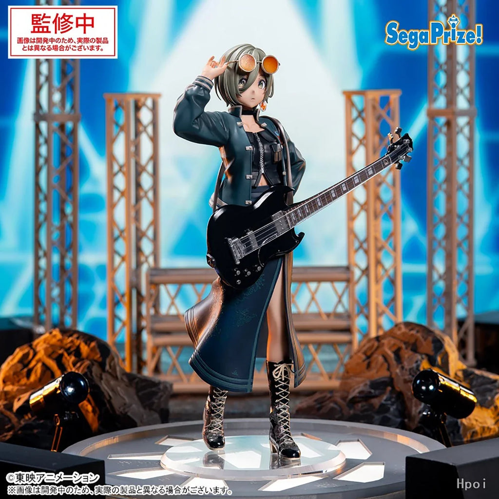 Original Genuine SEGA Prepainted XStellar Girls Band Cry Rupa Anime Figure Model Decoration Garage Kit Collection GBC Gift PVC