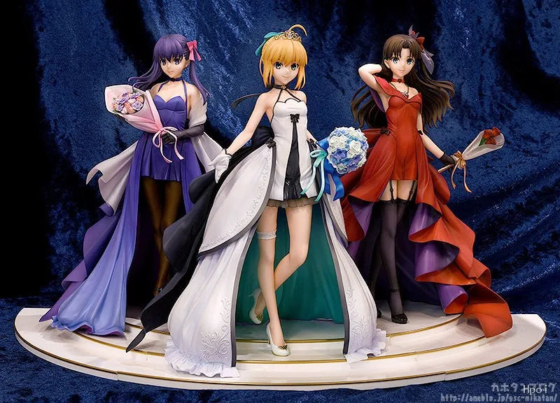 Original in Stock GSC Fate/stay Night Sakura Matou Tohsaka Rin Altria Pendragon 1/7 Figures Model Toy Gift Collection Ornament