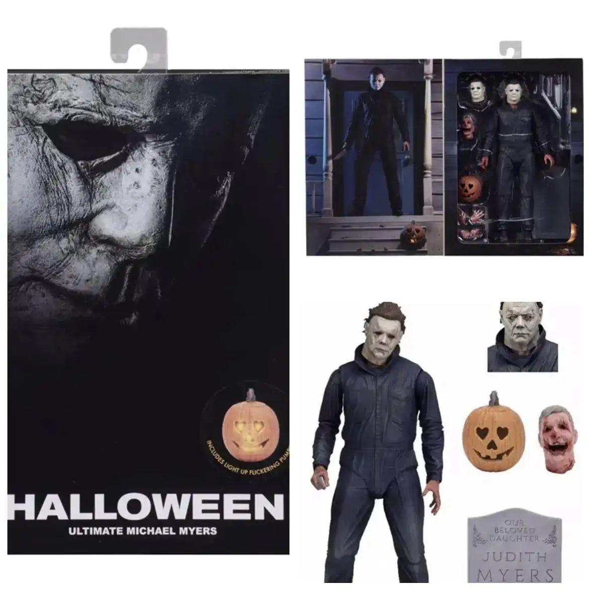 NECA Friday The 13th Figure Pennywise Part VII 7 New Blood Ultimate Jason Voorhees Action Figure Model Horror Halloween toy Gift