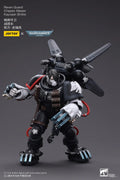 【DE】 JOYTOY Warhammer 40K Raven Guard Kapitelmeister Kayvaan Shrike 1/18 Actionfigur Modell Spielzeug