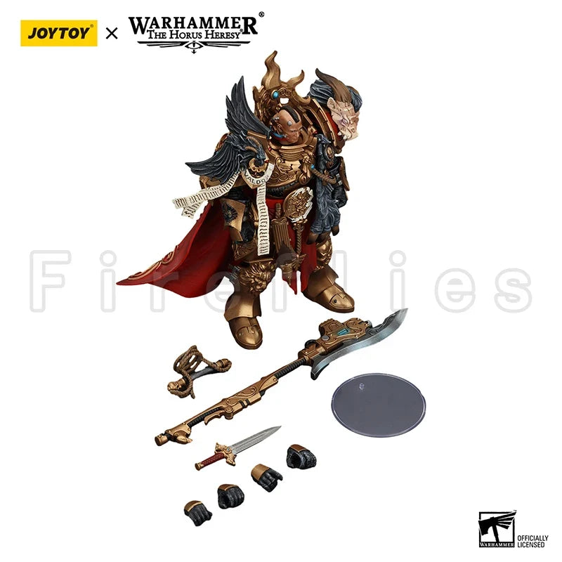 1/18 JOYTOY Action Figure The Horus Heresy Legio Custodes Constantin Valdor, Captain-General of the Legio Custodes Anime Model