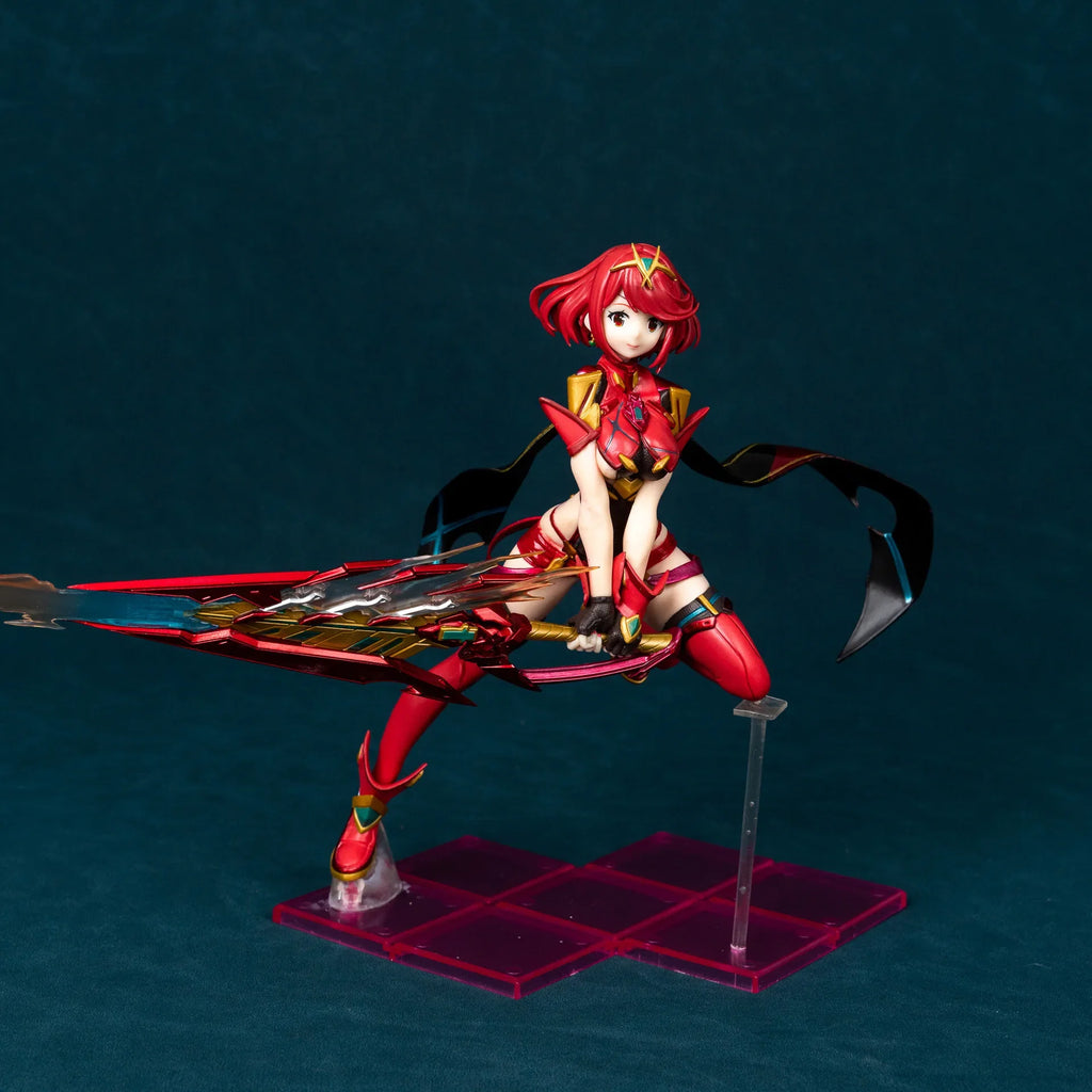 22cm Xenoblade Chronicles 2 Pyra And Mythra Game Girl Figure Model Statue Boys Collection Desktop Decoration Ornament Toys Gifts