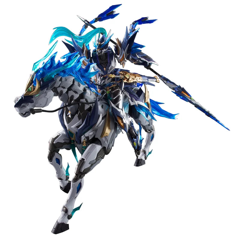 Motor Nuclear Zhao Yun Ultra-Mobile Mecha Model Alloy Skeleton Highly Playable Guochuang Assembled Collectible Action Figure