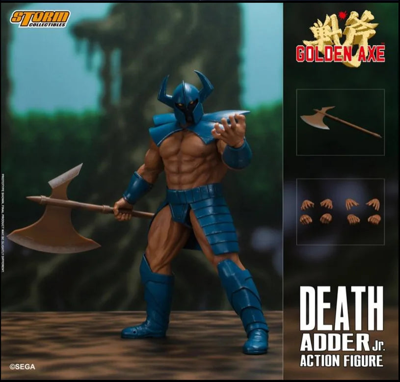 Brand New Storm Toys Original 1/12 Arcade Battle Axe BOSS Demon King Death Viper DEATH ADDER Game Doll Toy Gift Collection Spot
