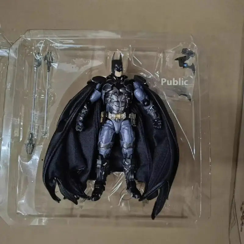 New Factory Kaiyodo Amazing Yamaguchi Revoltech Batman Arkham Knight Ver Movie Action Figures Collection Ko Model Custom Toy