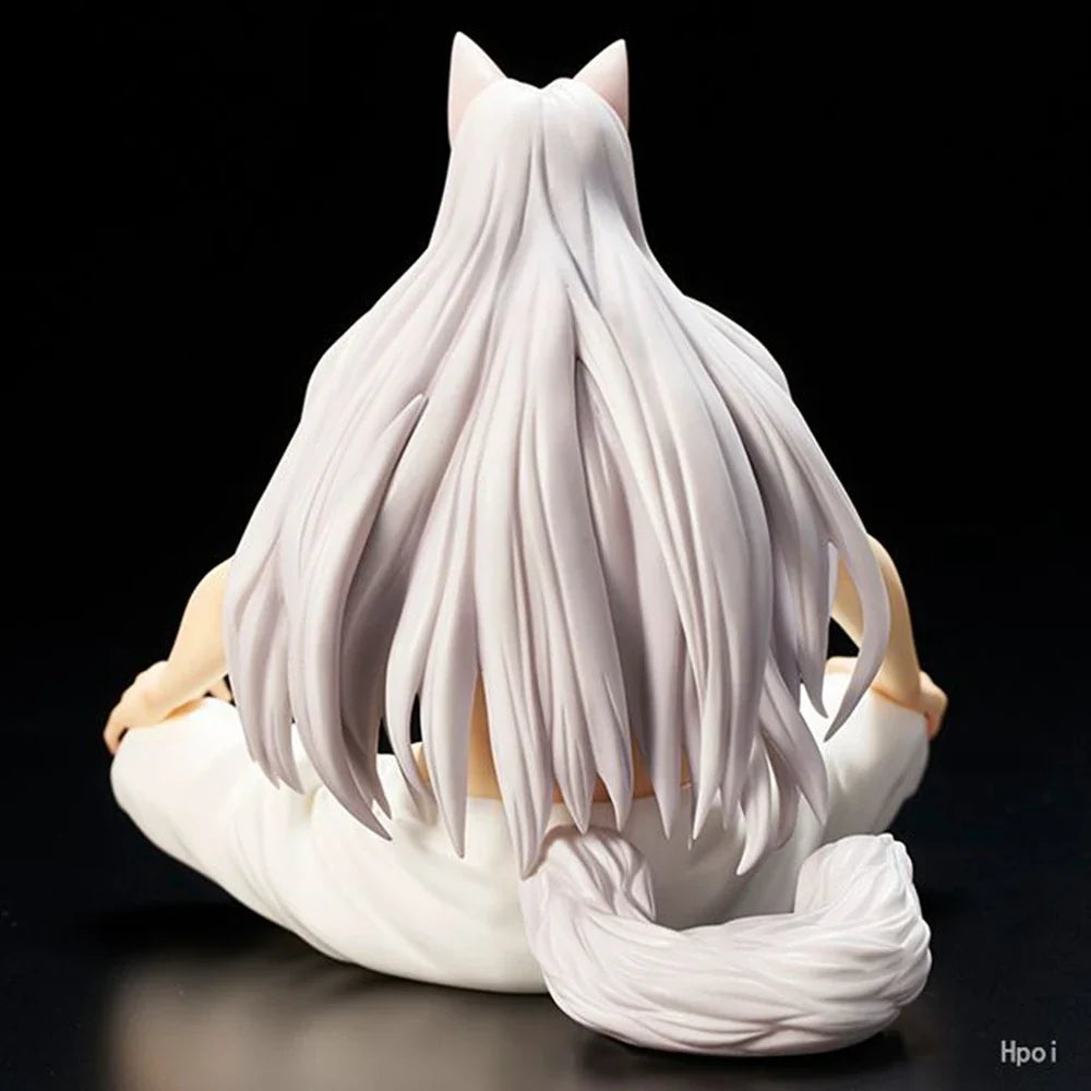 10CM Anime Yu Yu Hakusho Youko Kurama Figure Kurama Sitting posture Noodle Stopper Figure Model Toy Doll Aciton Figure