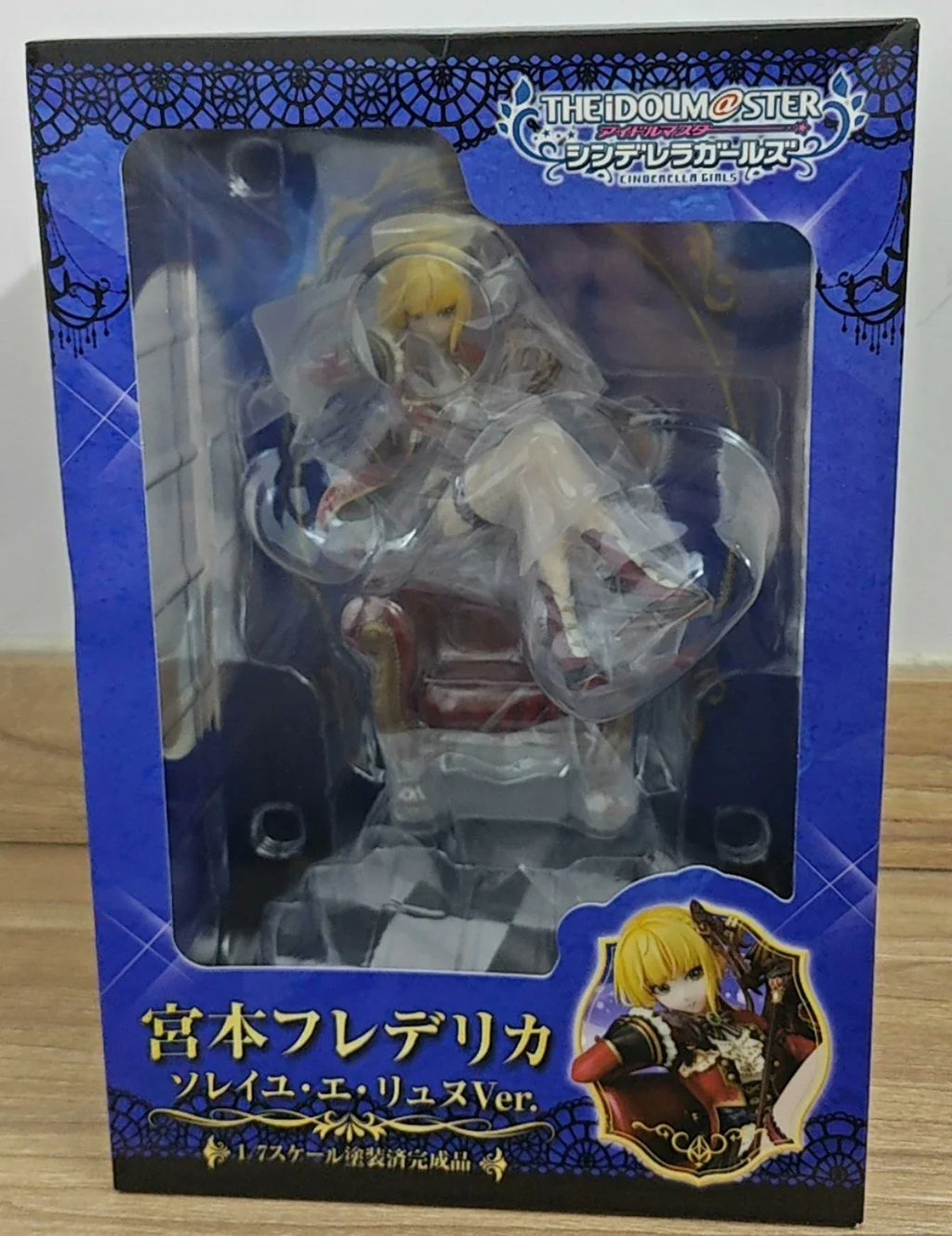 Original 1/7 THE iDOLM STER Cinderella Girls Miyamoto Frederica Figure  Anime Action figure Model Collection Toy 15cm In Stock