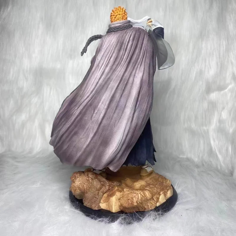 Anime Figure Thousand Year Blood Battle Kurosaki Ichigo Voided Moon Cutting Model Mighty Ornament Dollar Statue Boys Gift