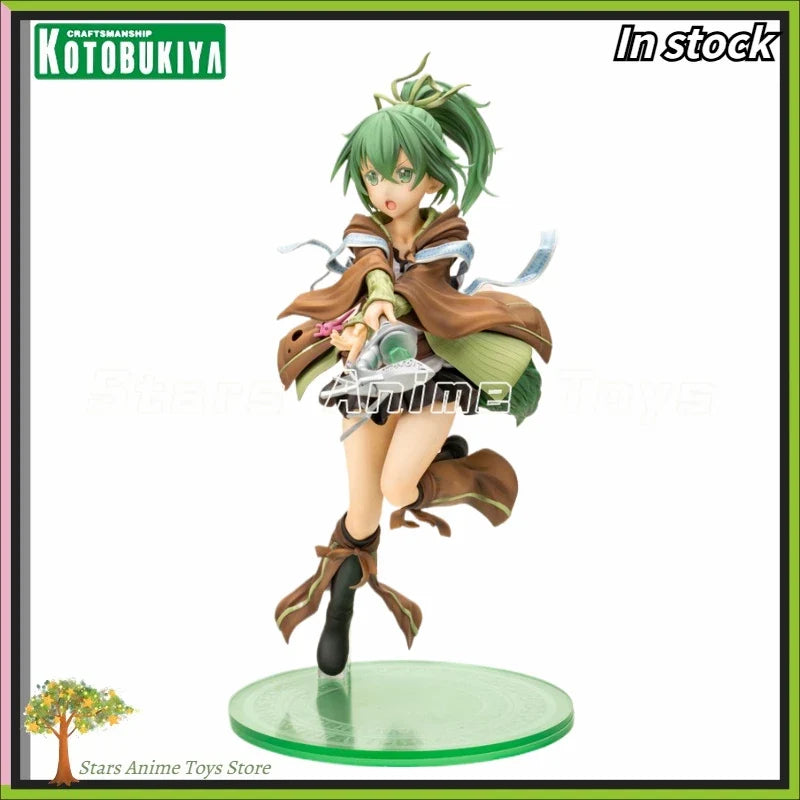 Original Kotobukiya Yu-Gi-Oh Duel Monsters Wynn The Wind Charmer 1/7 Animation Figure Collection Ornaments Model