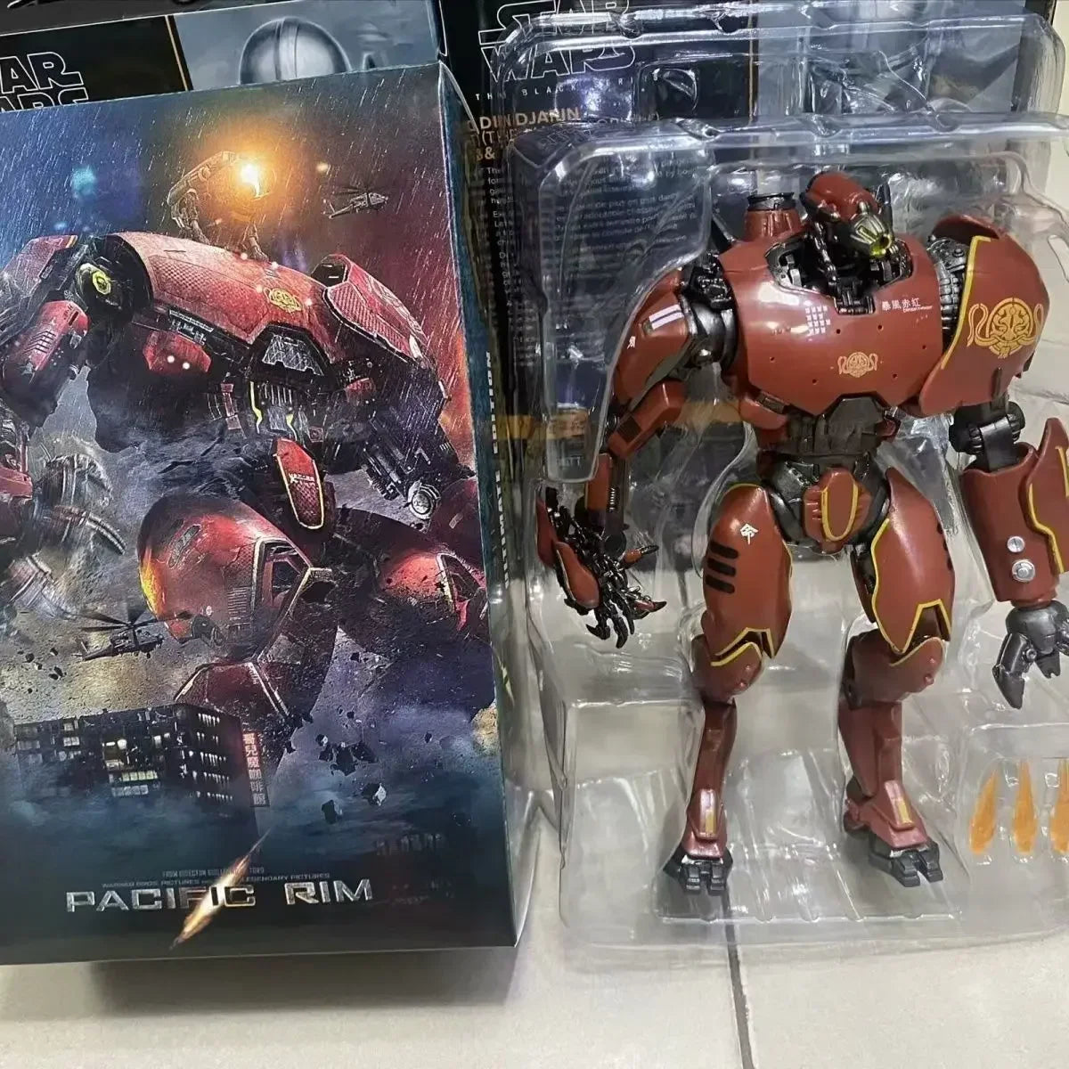 Pacific Rim Anime Figure Deluxe Light Edition Crimson Typhoon Light Action Figures Decoration Christmas Gift For Kids Toys