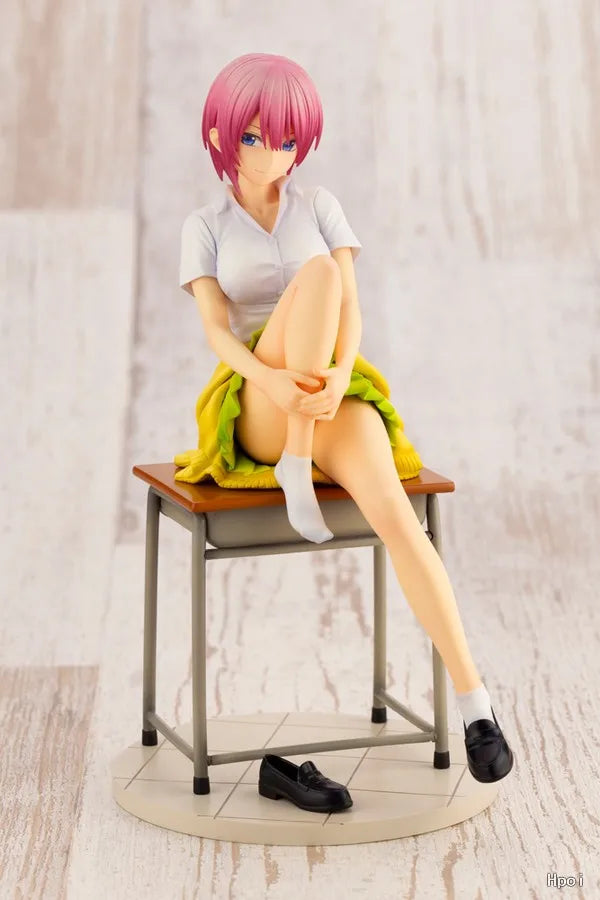 Original in Stock KOTOBUKIYA The Quintessential Quintuplets Nakano Ichika 1/8 Figures Model Toys Gifts Collection Ornaments