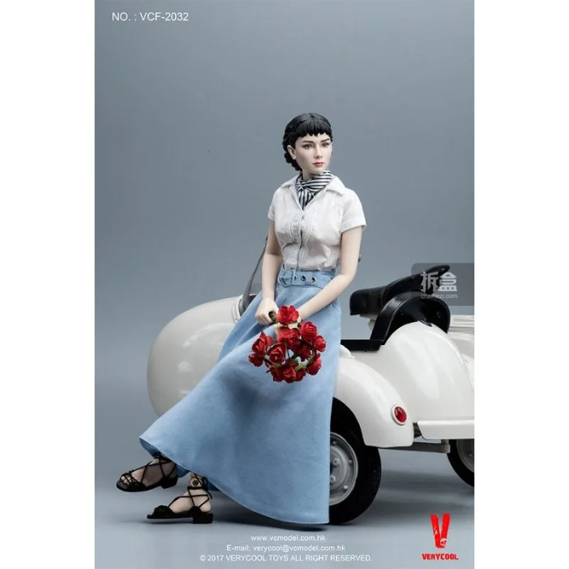 Spot VERYCOOL Original My Goddess in My Heart 1/6 Roman Holiday "Audrey Hepburn Mobile Doll Model Toy Gift Collection for Boys