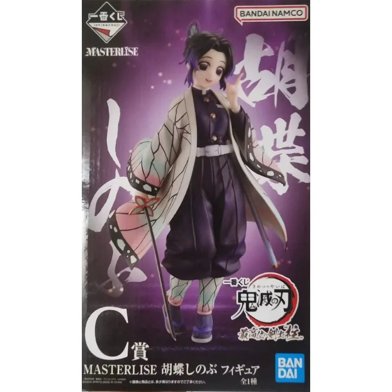In Stock Original BANDAI Ichiban Kuji Demon Slayer Rengoku Kyoujurou Tomioka Giyuu Kochou Shinobu Anime Figures Toy Gifts
