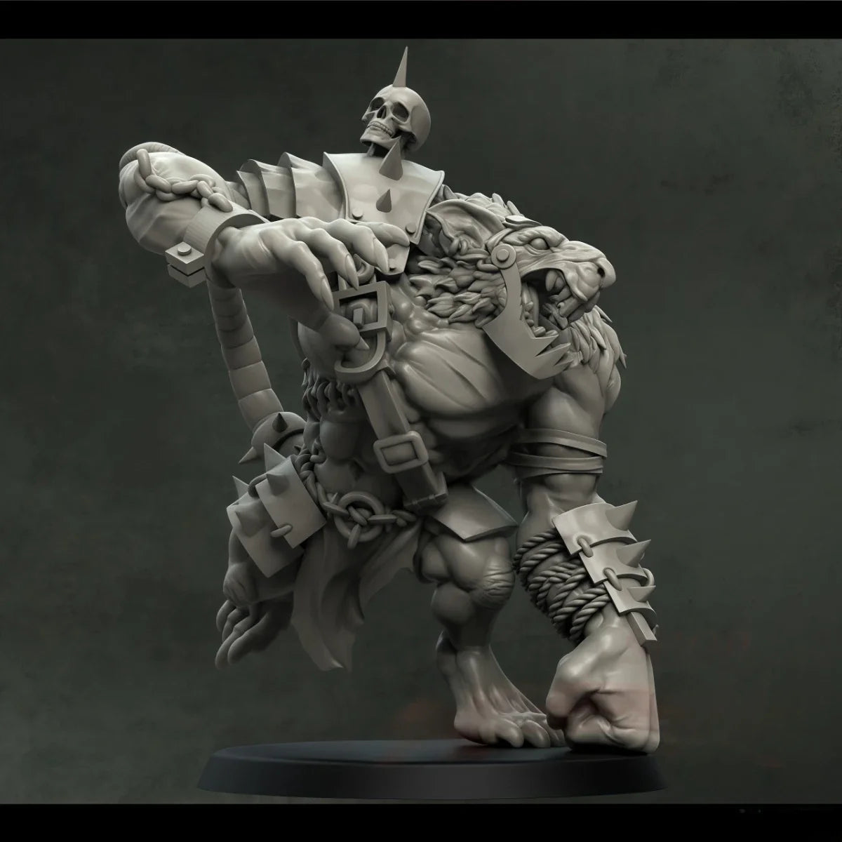 28MM resin unpainted model kit, Rat Monster Unassembled and Unpainted GK, 1515W