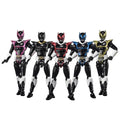 In Stock Original Bandai Shokugan: Shodo Super Denji Sentai Megaranger Collectible Model Toys Candy Toys Action Figures