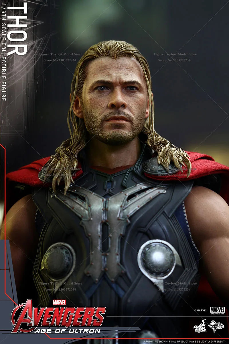 HOTTOYS HT MMS306 1/6 Collectible Thor 4.0 Action Figure Marvel Avengers Age of Ultron Movie 12" Full Set Fans Model Dolls