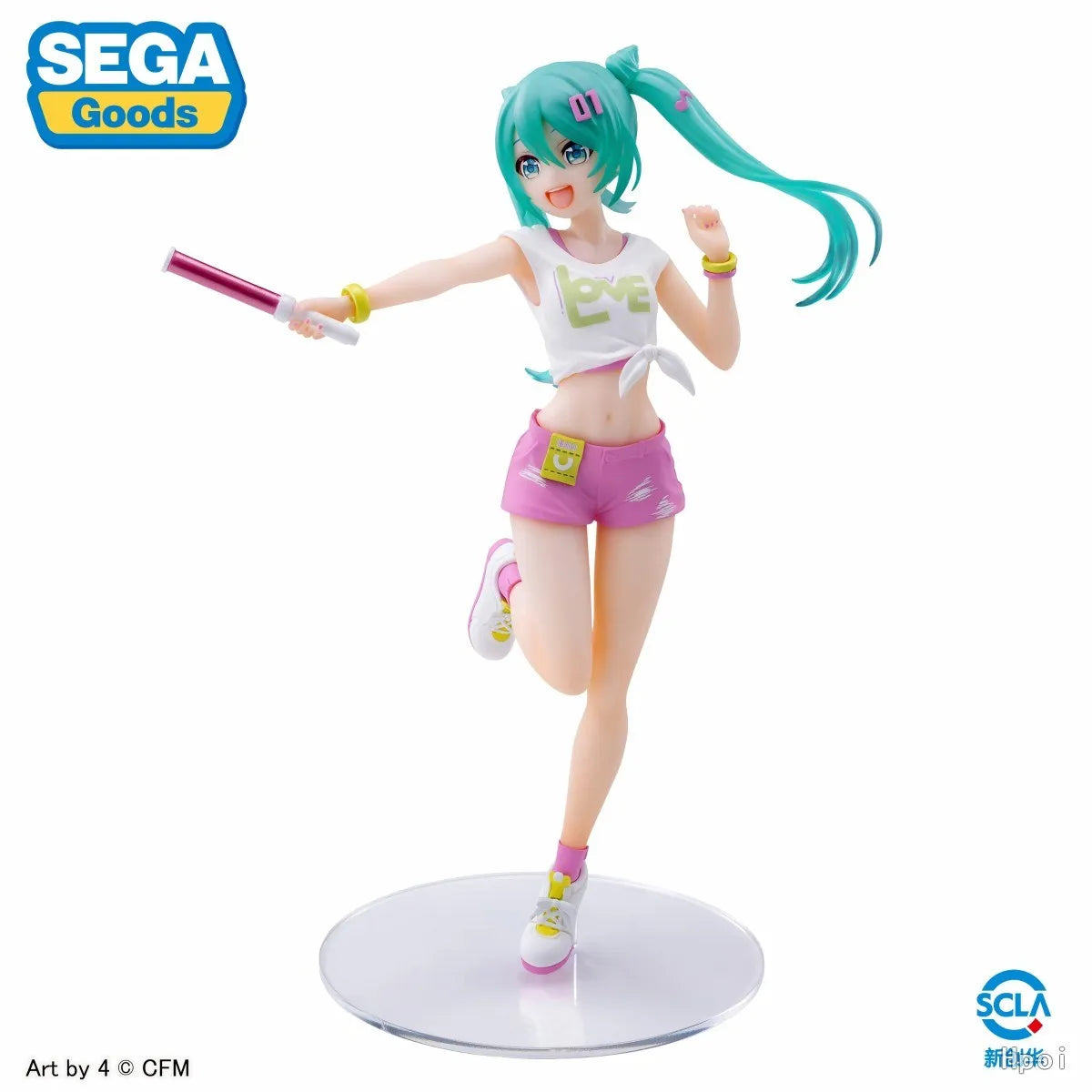20CM Anime Hatsune Miku Figure On-Site Cheer Cheerleader Dress up Model Toy Gift Action Figure Collectible Doll Concert Support