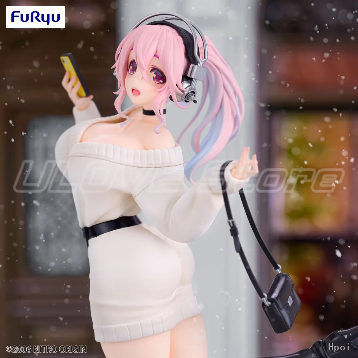 In Stock Original FuRyu Trio-Try-iT Figure SUPER SONICO Animation Figure Model Collection Gift Ornaments