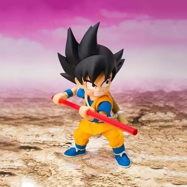 In Stock Bandai Original S.H.Figuarts DragonBall DAIMA Anime -SON GOKU (MINI) VEGETA (MINI) PICCOLO (MINI) Action Figures Toys