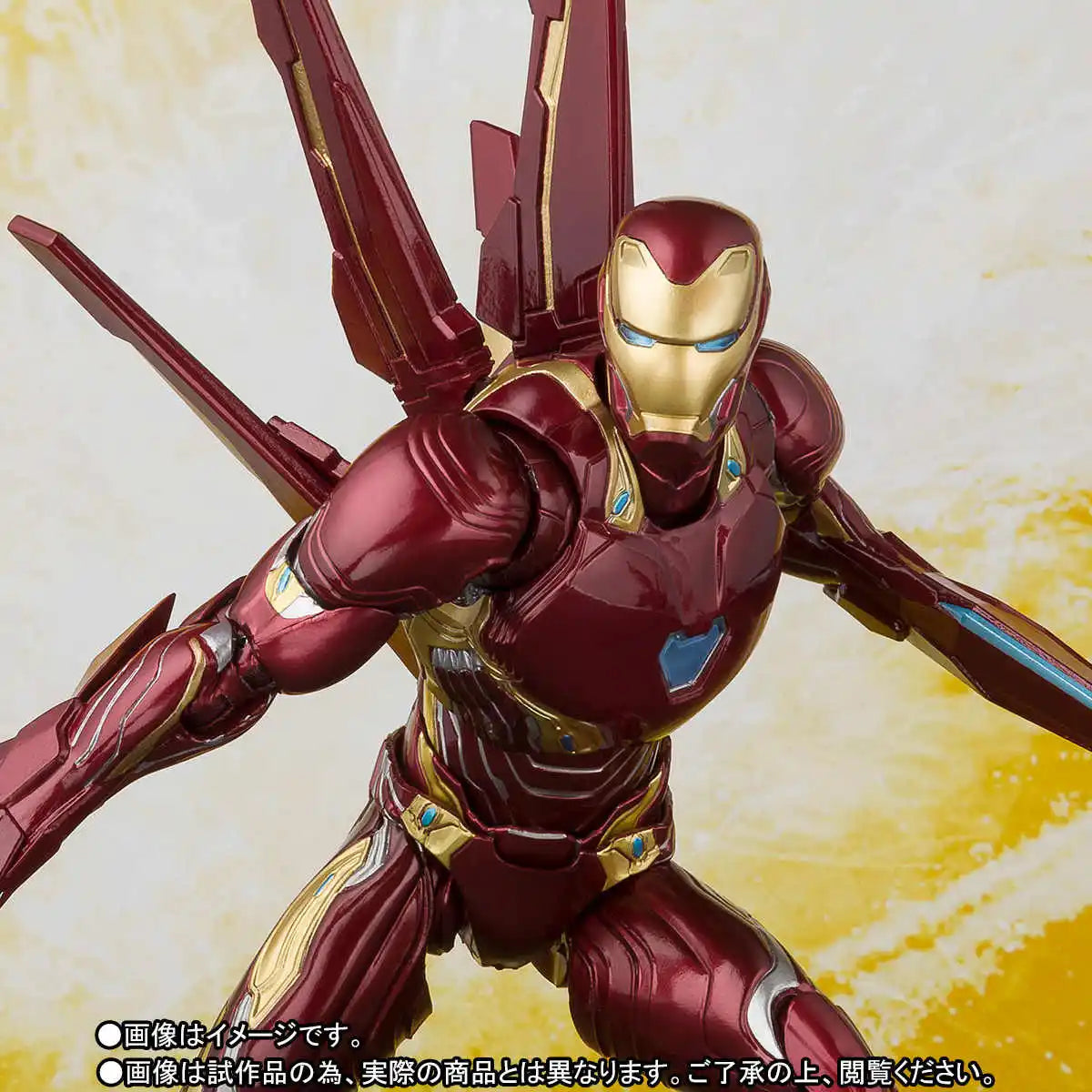 Bandai Original MODEL KIT SHF Infinity War War Machine Character Model Toy Gift Collection Anime Figure Model Toy